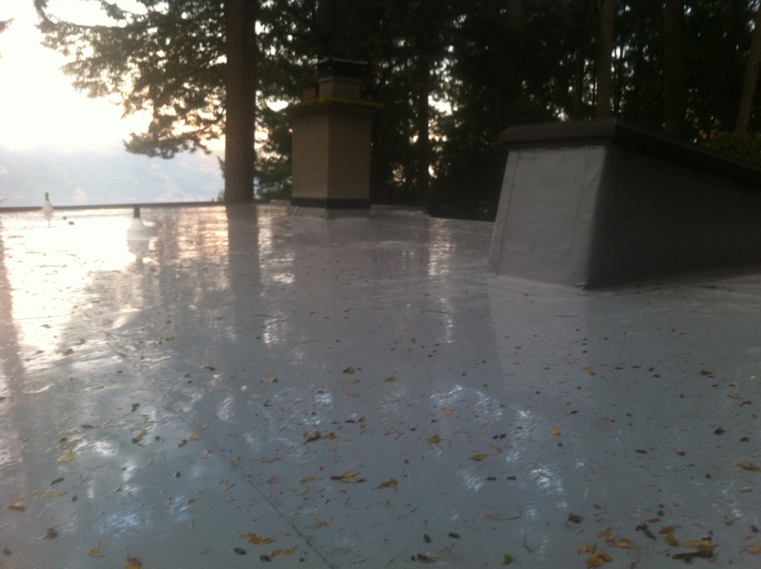 TPO Flat Roof Maple Bay area Duncan 